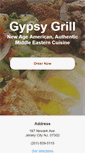 Mobile Screenshot of gypsygrill.net