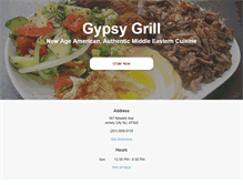Tablet Screenshot of gypsygrill.net